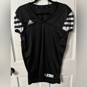 Adidas Audible Adult Medium Jersey Black White Durable Comfortable